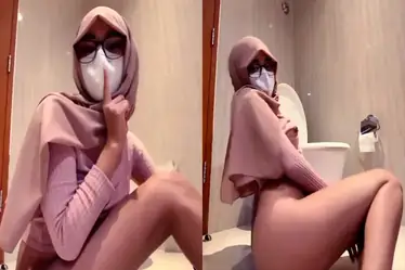 Camilla Hijabers Cantik Toket Montok Short Viral Hot